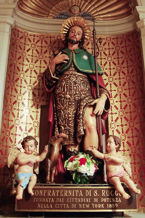 Statue of St Rocco of Potenza